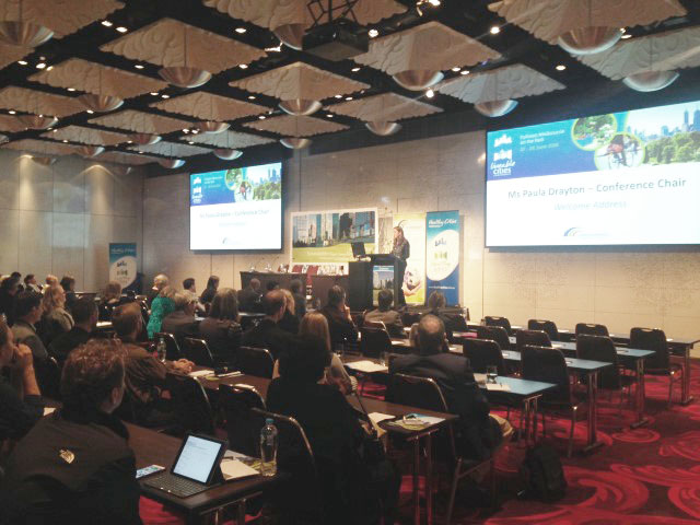 A Making Cities Liveable conference session in progress